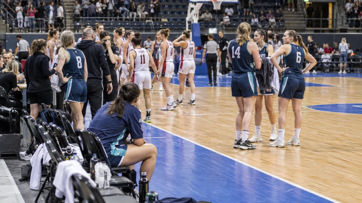 Illustrationsbild från en basketarena under ett mästerskap.