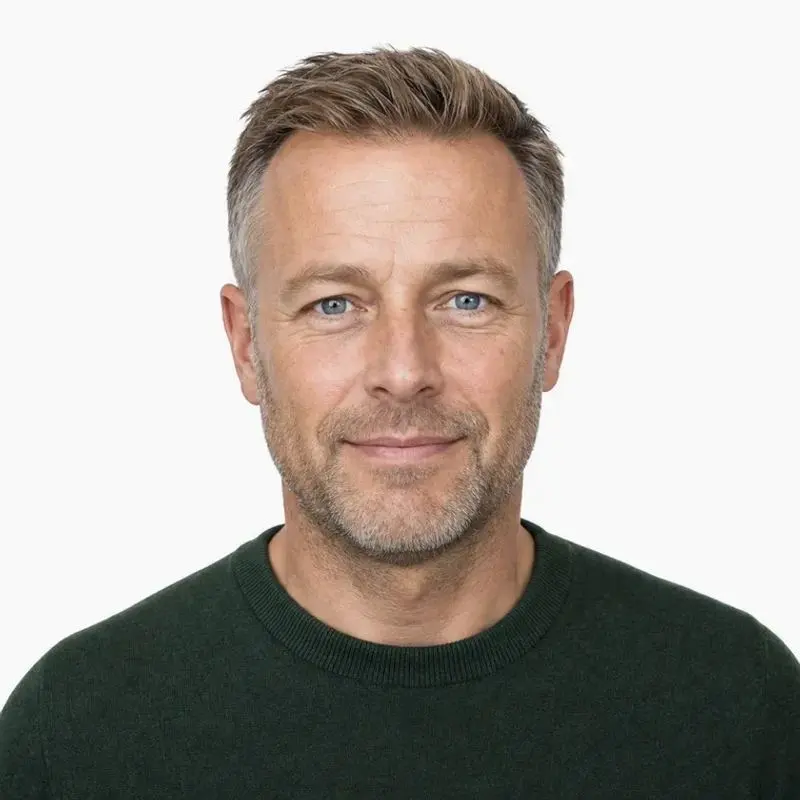 Porträttbild på Erik Nordin